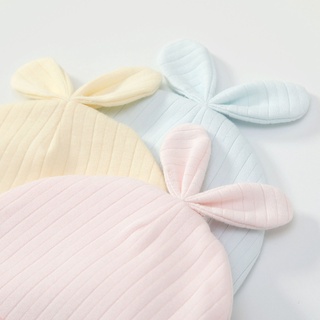 Mũ beanie Co Giãn Thoải Mái Dành Cho Bé Trai Gái 0-3 Tháng Tuổi