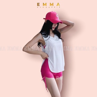 [EMMA] Áo Tập Gym Nữ [TANKTOP] Trơn Tà Bầu [ĐỒ TẬP]