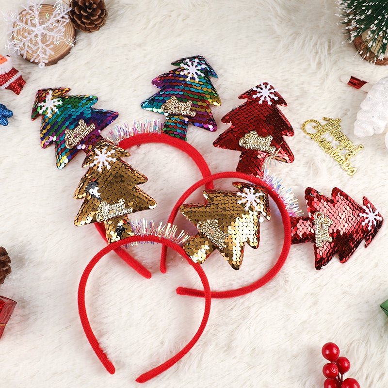 Đồ Chơi Noel Giánh Sinh Băng Đô Cài Tóc Bờm Cài Tóc Tuần Lộc Noel Cho Bé Gái - Đồ Chơi Cho Bé PUKAPI