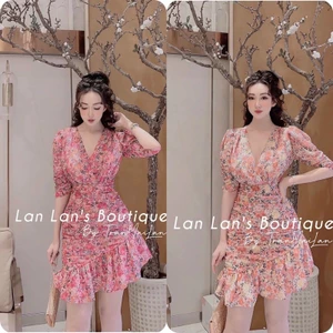 Váy Hoa Nhí Bèo Nhúm Xinh lắm