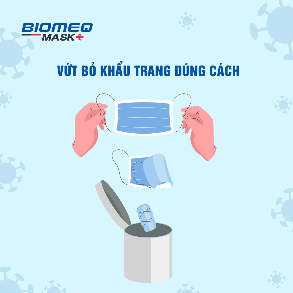 Ảnh Khẩu trang y tế 3D BIOMEQ MASK chuẩn 4 lớp ôm sát mặt, dây đeo mềm mại co giản và đàn hồi tốt - MEDICAL 2