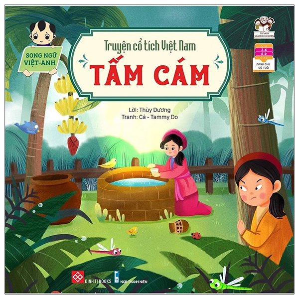 Sách Truyện Cổ Tích Việt Nam - Tấm Cám (Song Ngữ Việt - Anh) | Shopee Việt  Nam