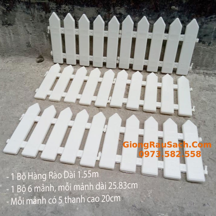 Bảng Giá Hàng Rào Nhựa Cao 90Cm Chất Lượng Đạt Chuẩn