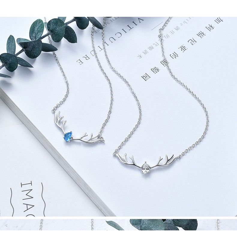 Dây chuyền đính đá DC04 100% titan nguyên chất không gỉ nhiều mẫu tuỳ chọn thời trang thanh lịch 2021 cho nữ