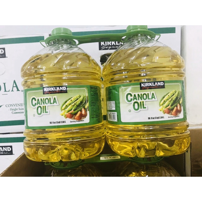 DẦU ĂN THỰC VẬT KIRKLAND SIGNATURE CANOLA OIL 2,84L /bình của Mỹ Shopee Việt Nam