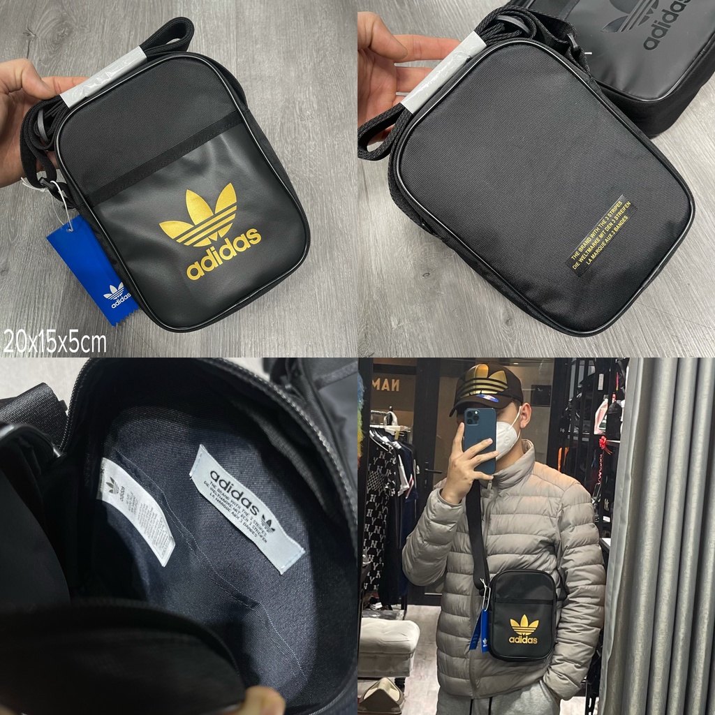 SALE L N Tui eo cheo Originals adidas Vintage Mini Bag DH1006 DV2491 DV2490 HANG XU T D X N 100 Shopee Vi t Nam