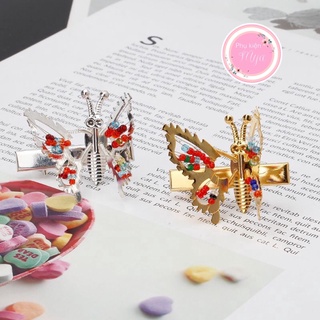 [ SIÊU ĐẸP ] Kẹp Tóc Bươm Bướm Động Đậy - Kẹp Tóc Tuổi Thơ [ Mya Xinh ]