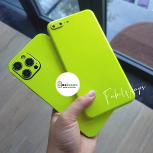 Tấm Dán Skin mặt sau Glossy Psycho Green Full Viền Dành cho13prm , 12prm , 11prm , x, xs, xsm , xr , 6p , 7p - FukiShop