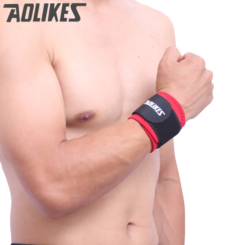 Đai quấn cổ tay AOLIKES A-7936 bảo vệ hỗ trợ khớp cổ tay khi chơi thể thao sport pressure wrist