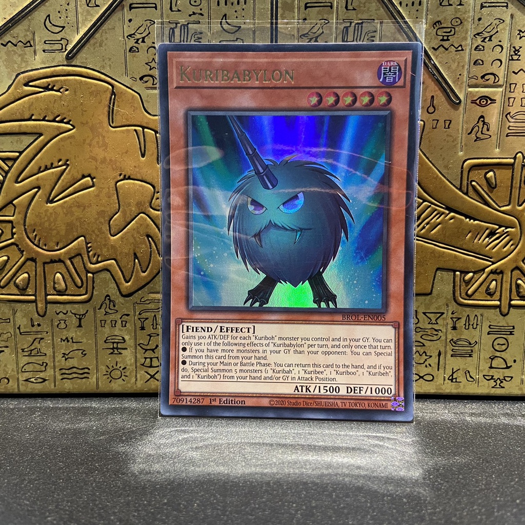 [ Bài Yugioh Chính Hãng ] Kuribabylon - BROL-EN005 - Ultra Rare 1st ...