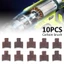 JUIC 10 / 20 Chiếc Bộ Phận Tua Vít Điện Tương Thích Với RS550 DC Động Cơ Phụ Kiện Động Cơ Đồng Bàn Chải Carbon