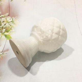 Ly cắm hoa trồng cây Bình hoa Lọ hoa gốm sứ dáng tròn có chân dễ tạo kiểu căm hoa đẹp