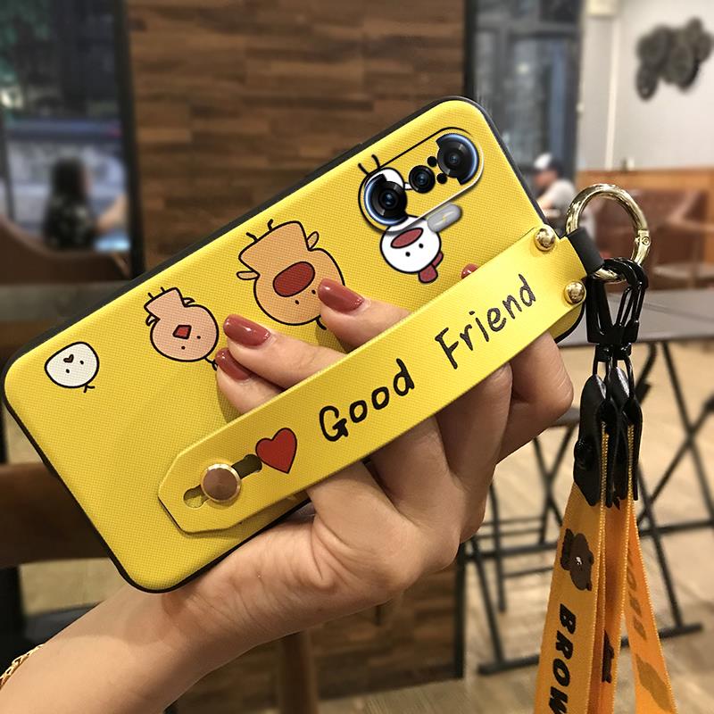 Ốp Điện Thoại Silicon Chống Bụi Có Dây Đeo Cho Xiaomi Redmi K40 Gaming Edition
