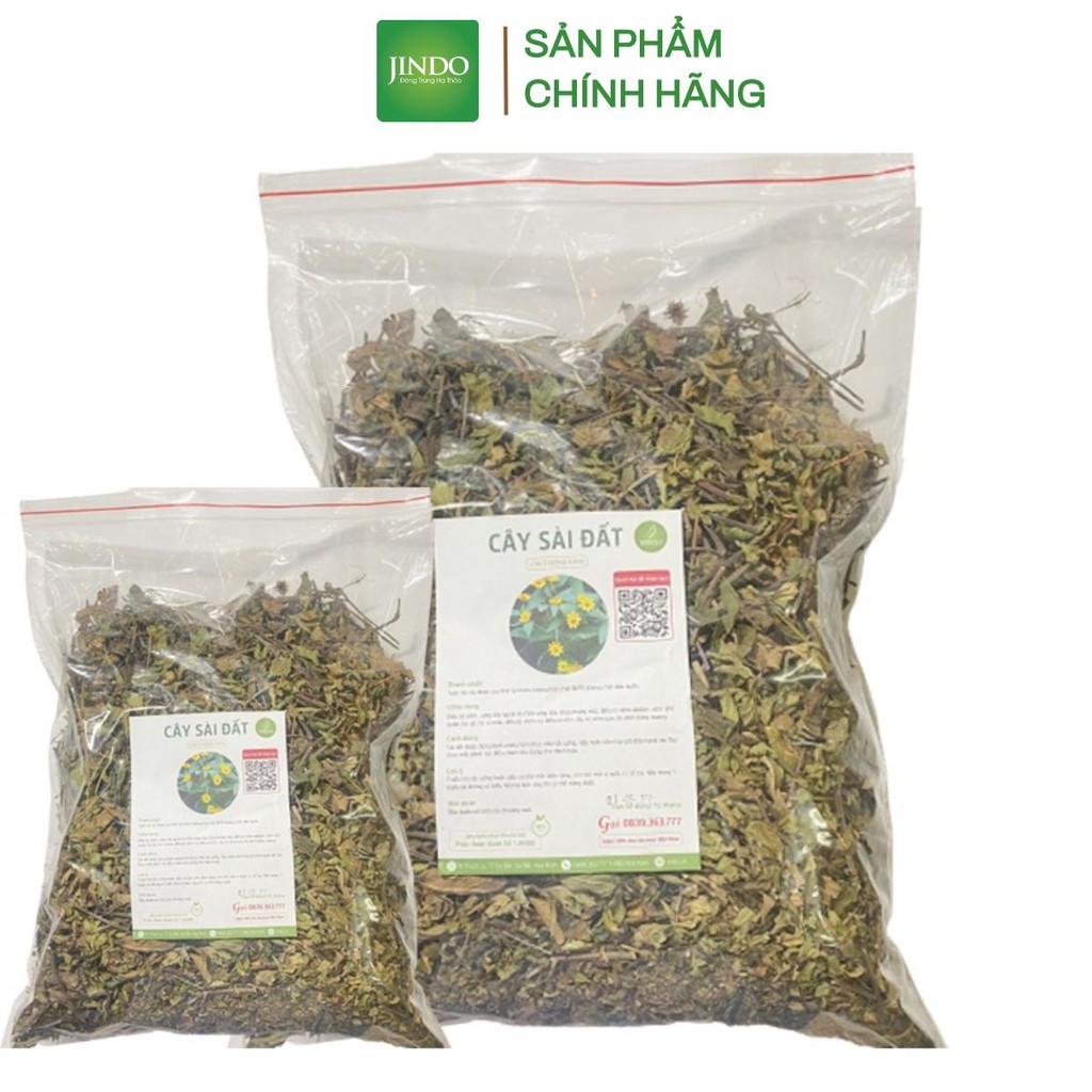 Cây sài đất khô cao cấp JINDO 1kg tác dụng hỗ trợ bàng quang và viêm gan hiệu quả
