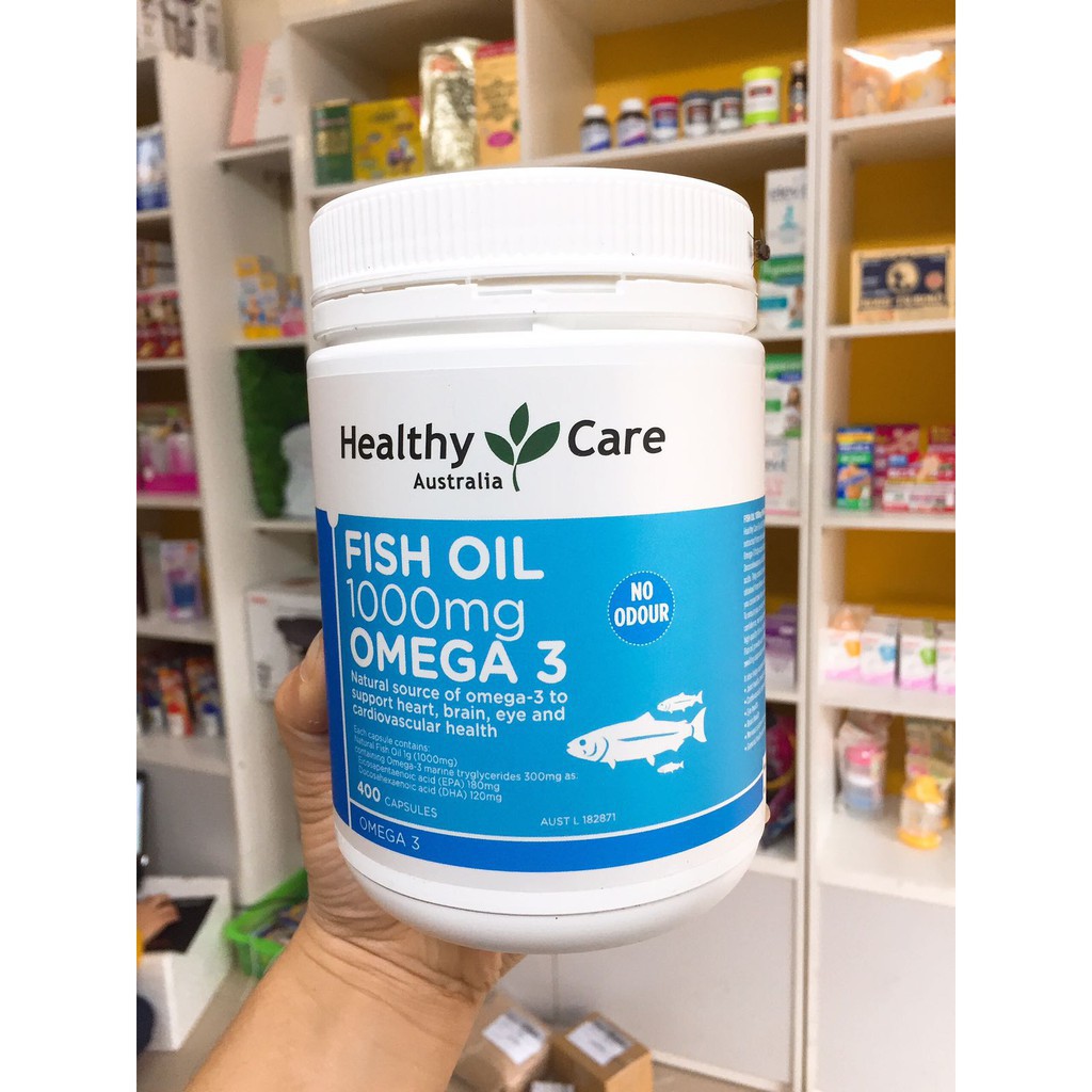 VI N U NG D U C FISH OIL HEALTHY CARE OMEGA 3 1000 MG Shopee
