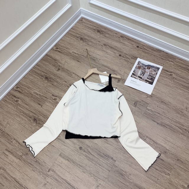 set áo 2 món croptop cực chất
