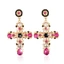 GODD Thanh Lịch Cho Cross Boho Nữ Nữ Cho Kim Cương Giả Tòn Ten Thả Cho Tai Kim Cương Giả