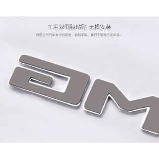 Mercedes-benz GLC mới c-class s-class E300L 320L kim loại AMG logo huy hiệu thân cây dán chữ 190 * 19mm