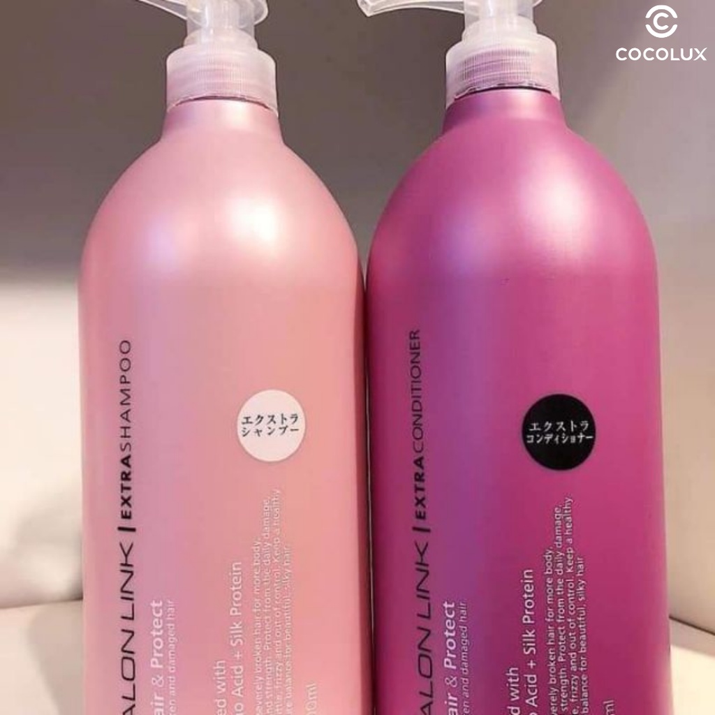 Bộ gội xả Salon Link Extra 1000ml [COCOLUX]