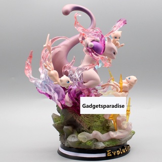 26CM Pokemon Pocket Monster GK Charizard Mewtwo PVC Hình