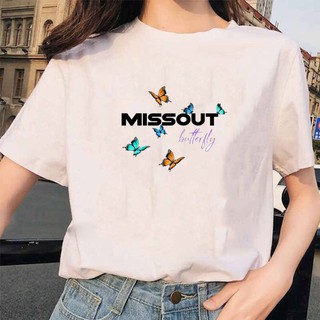 Áo thun in unisex nam nữ phông form đẹp dáng Unisex - Ulzzang mặc cặp, nhóm, lớp hình BƯỚM MISSOUT BUTTERFLY