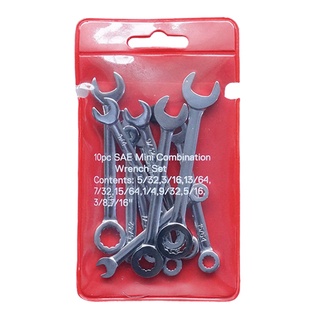 HL 10 Cái 4-11mm Bộ Cờ Lê Hộp Mini Mở Đa Năng Kết Hợp Cờ Lê Ratchet