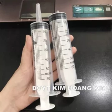 ❤[COMBO 05 CÁI] Bơm cho ăn 50ml Bơm tiêm 50ml/cc xi lanh Xilanh cho ăn 50ml/cc ống chích xi lanh tiêm Tanaphar 50cc/50ml
