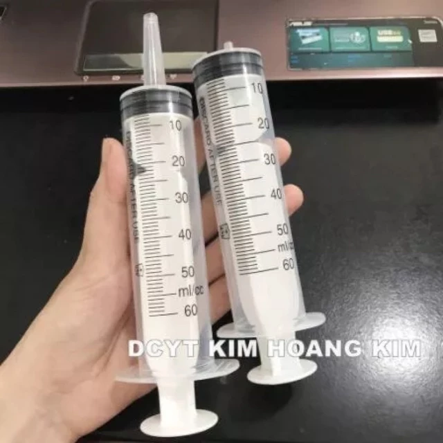 ❤[COMBO 05 CÁI] Bơm cho ăn 50ml Bơm tiêm 50ml/cc xi lanh Xilanh cho ăn 50ml/cc ống chích xi lanh tiêm Tanaphar 50cc/50ml