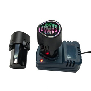 DOCK sạc pin Pin Li-ion 12V, đế sạc, củ sạc pin 12V Có đèn báo, tự ngắt khi đầy