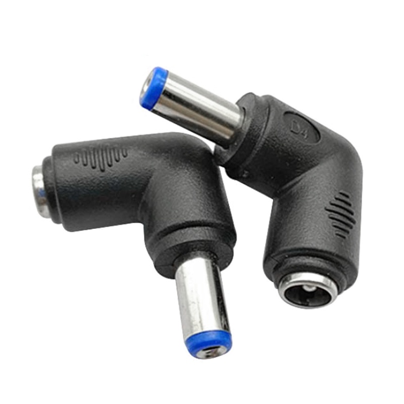 YOI DC5 5x2 1mm Nam 90 Độ Góc Sang DC5 5x2 1mm Nữ Adapter 5 Volt Jack Nguồn