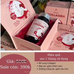 Viên Uống Vitamin Hỗ Trợ Làm Đẹp Da White Collagen Cam Kết Hiệu Quả Sau 1 Liệu Trình 💖