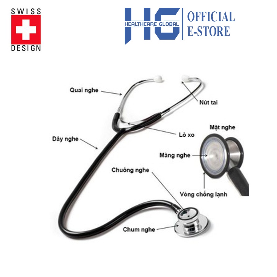 Ảnh Tai Nghe Y Tế 2 Dây Microlife ST-77 | Truyền Âm Chất Lượng Cao - Chuyên Dùng Cho Bệnh Viện , Phòng Khám 4