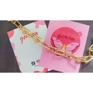Vòng tay mắt xích rosé  chỉnh size theo yêu cầu. (link mới)