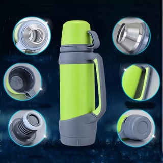 Bình giữ nhiệt  2 nắp inox PARAMETER có tay cầm dung tích khủng 1200 ml giữ nhiệt trên 18h
