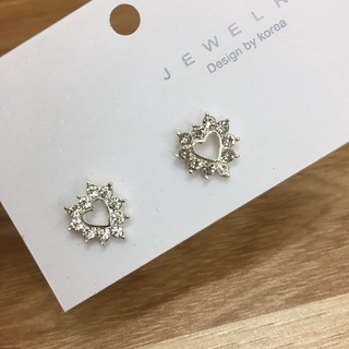 Khuyên tai nụ, bông tai đá nhỏ sáng lấp lánh xinh xắn đeo tai dành cho nữ Chồi accessories- M01 P2