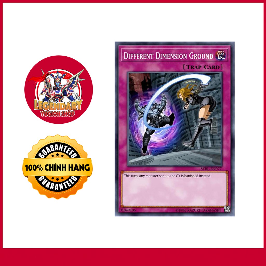 Yu-Gi-Oh! Japanese Card - SD34-JP040 Different Dimension Ground - Common