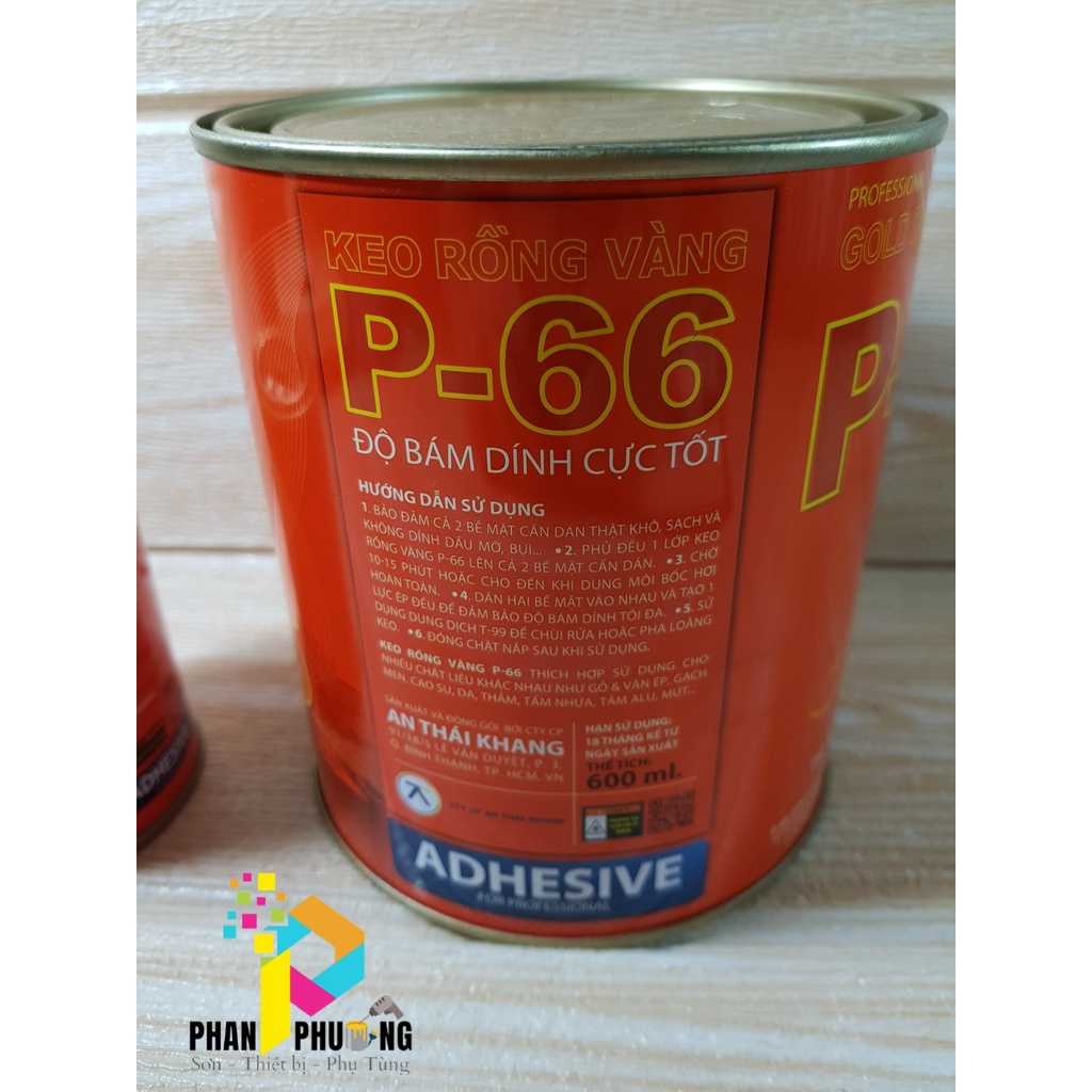 Keo Dán Đa Năng Keo Con Rồng Vàng P-66 110ml, 220ml, 600ml