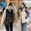 Áo phao nữ không tay đệm cotton dáng ngắn thời trang thu đông phong cách Hàn Quốc FIZANO