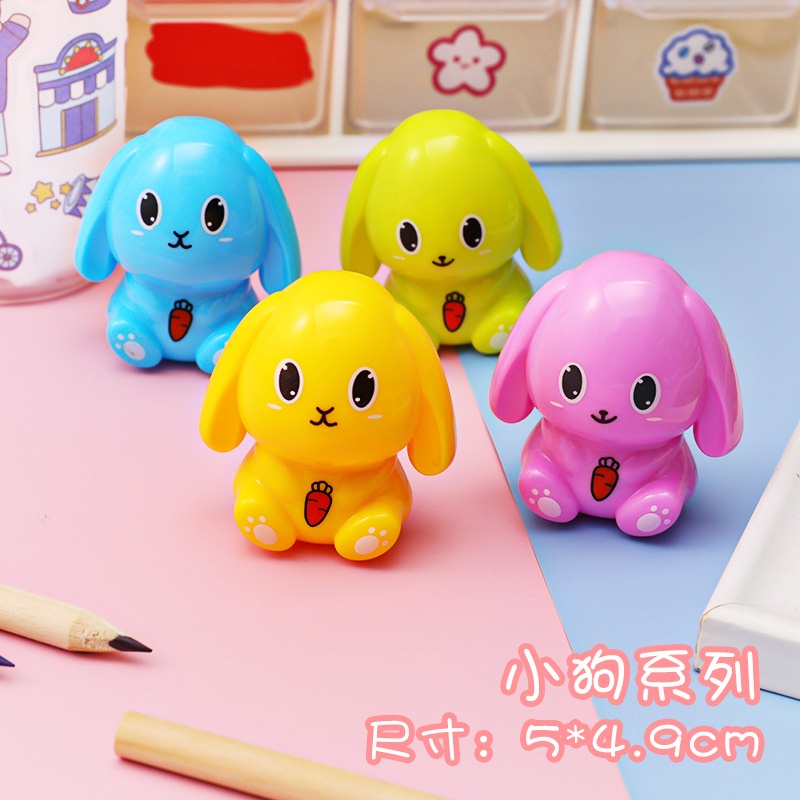 3 Gọt Bút Chì Hình Thú Cưng Đáng Yêu