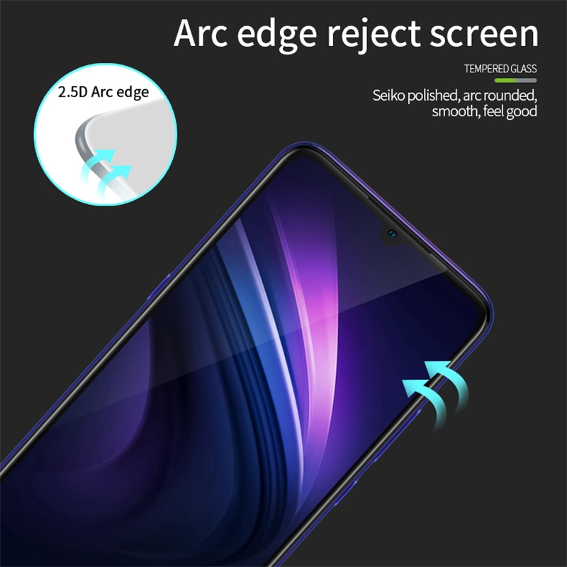 Bảo vệ màn hình toàn keo 2in1 Vivo S1 V15 Pro V9 Y12 Y15 Y17