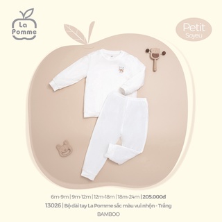 La pomme Bộ dài tay La Pomme sắc màu vui nhộn AW2022