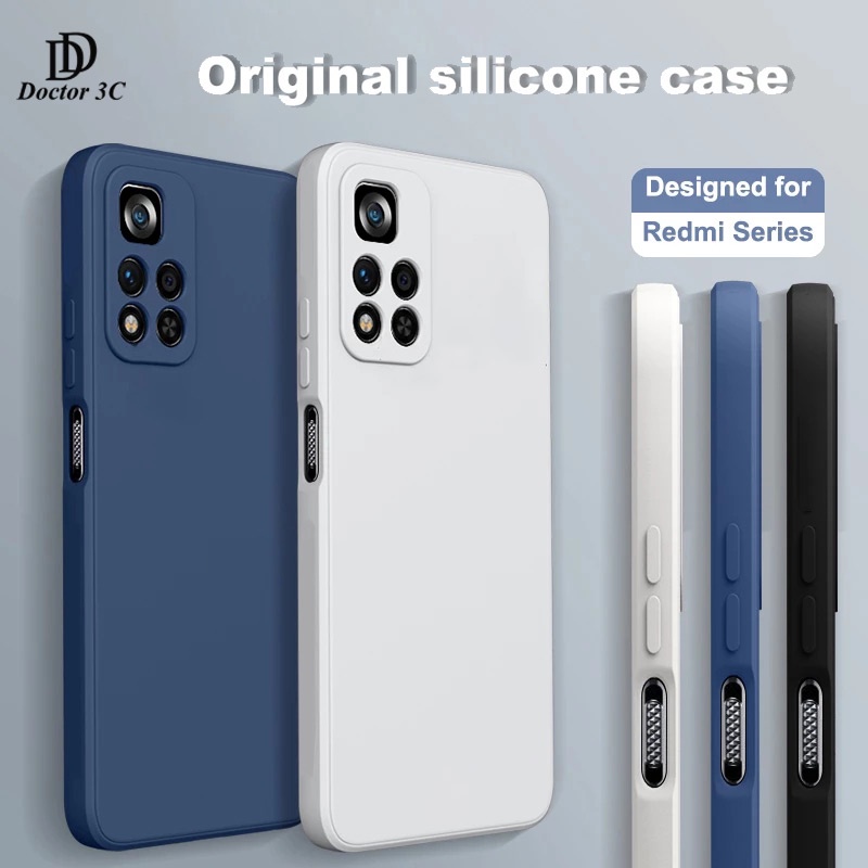 Ốp điện thoại dẻo khung vuông cho Redmi Note 15 14 13 12 12s 11 Pro Plus China Pro+ 11s 11T 4G 5G 2026