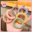 Set 5 chun buộc tóc lò xo siêu bền màu pastel Hàn Quốc QiQiShop