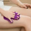 Găng tay massage cơ thể hình bàn tay có con lăn kim loại xoay 360 độ 9 con lăn sử dụng tiện lợi