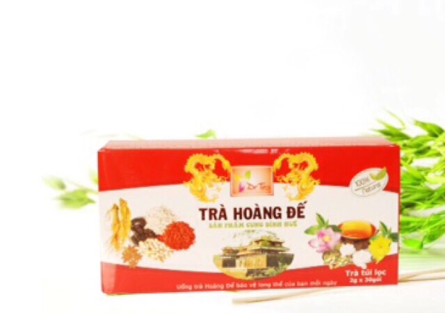 Trà Hoàng Đế Túi Lọc (2,5g x 30 gói) - Đặc sản Huế