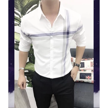 ÁO SƠMI NAM VẢI NHẬP KHÔNG NHĂN CO GIÃN,sơmi nam đẹp,sơmi nam cao cấp,ao sơ mi nam mới