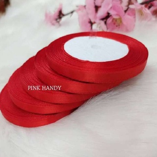 Ruy Băng Lụa 5mm, 0.5cm Satin Vải 22 Mét - 1 Cuộn 2 Cuộn Làm Nơ Giá Rẻ Gói Quà Trang Trí Decor Phụ Liệu Handmade