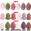 FAVORITEGOODS 1 Pc Mỹ Phẩm Puff 3 Hình Dạng Dụng Cụ Mỹ Phẩm Thời Trang Phấn Nền Puff