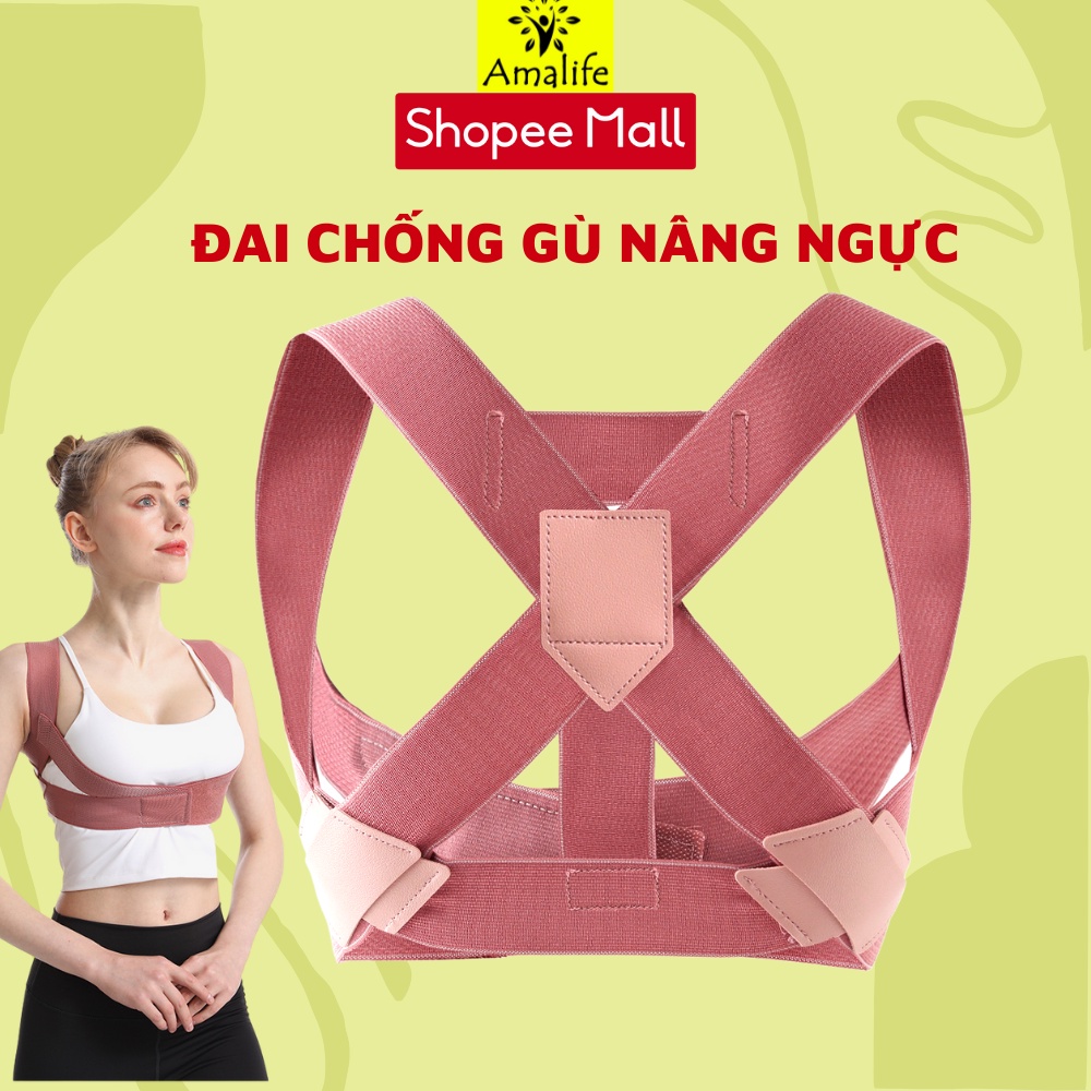 Mô tả Đai Chống Gù Lưng Nâng Ngực, Cố Định Bảo Vệ Vòng 1 Cao Cấp Ama05 - Chính Hãng Amalife - 5