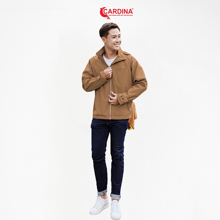 Áo Jacket Nam 𝐂𝐀𝐑𝐃𝐈𝐍𝐀 2 Lớp Cao Cấp, Chống Nước, Chống Nhăn JM
